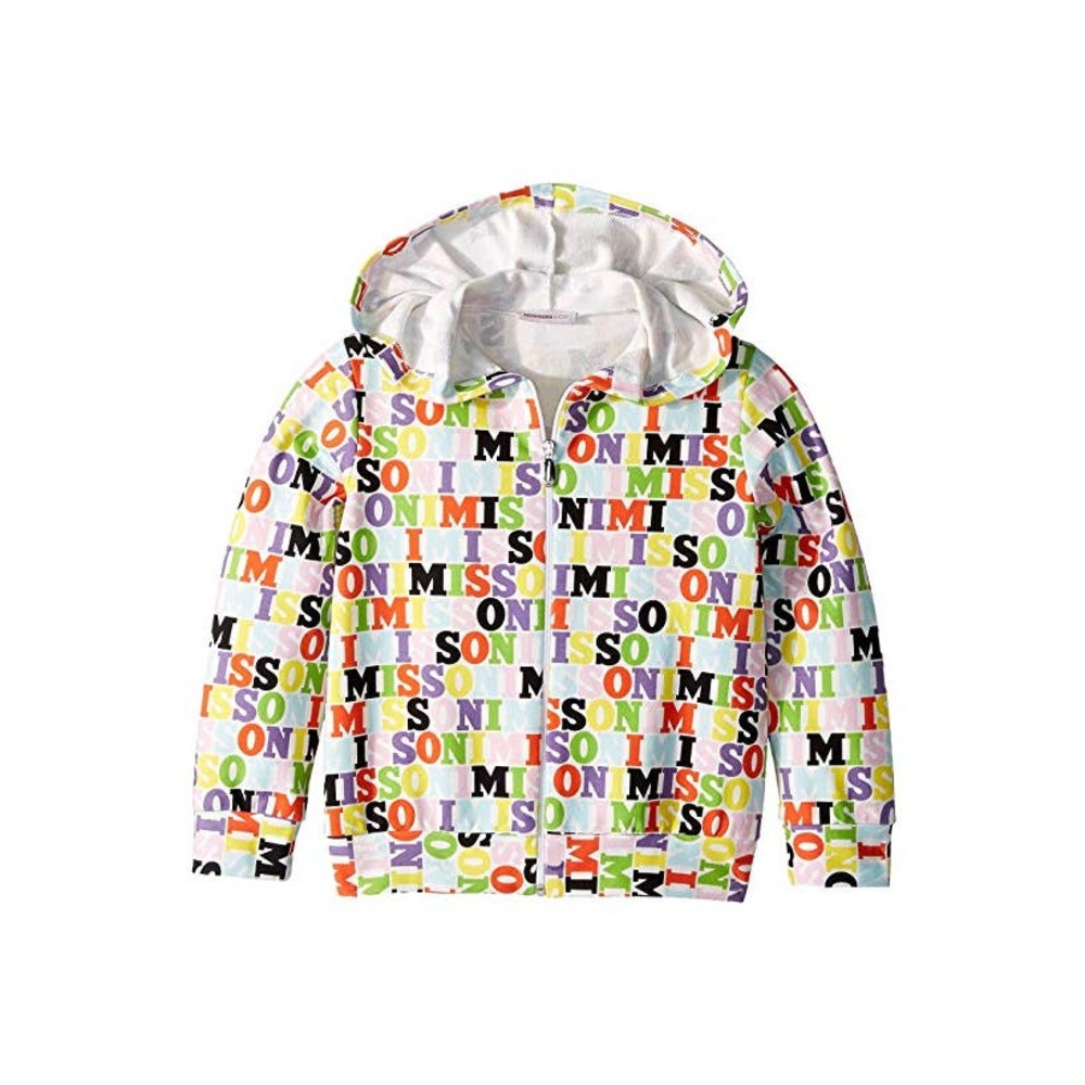 NWT! Missoni Kids‎ All Over Logo Hoodie (Toddler Kids) Sweatshirt 4